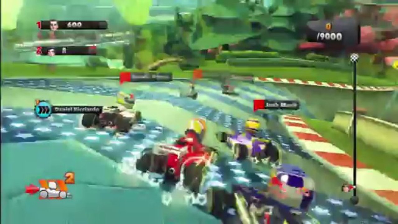 Xbox 360 - F1 Race Stars - 1000cc - Trophy Chase Triplet