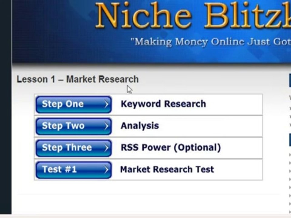 Niche Blitzkrieg by Michael Brown