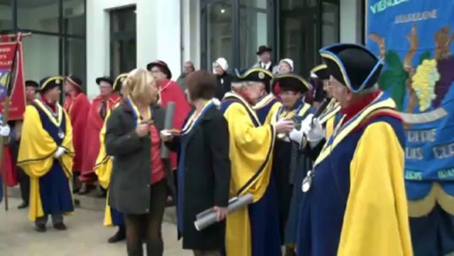 Les intronisations à la fête du bourru