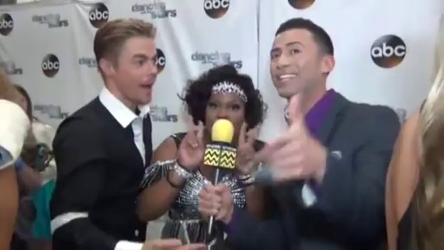 Derek and Amber on Afterbuzz Week 3