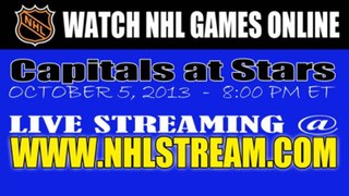 Watch Washington Capitals vs Dallas Stars Live Streaming Game Online