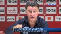 Ligue 1 / Les réactions de E. Abidal et C. Galtier après Monaco - Saint-Etienne - 05/10