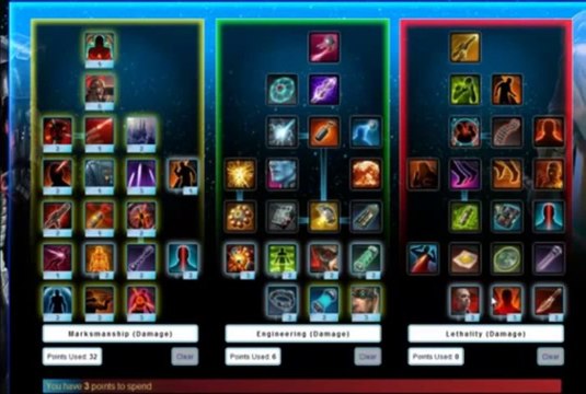 SWTOR Savior Builds for Imperial Agent Sniper (DPS Leveling Build)