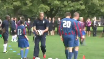 Park football gets royal approval
