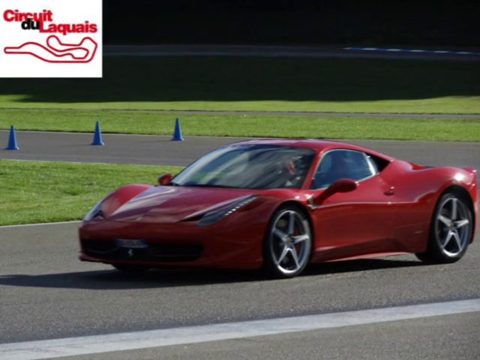 Bernard en Ferrari 458 Italia