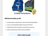 The Ballistic Pitching Blueprint Click Here Now