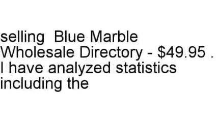 Blue Marble Wholesale Review
