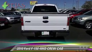 2010 Ford F-150 4WD CREW CAB - Tejas Motors, Lubbock