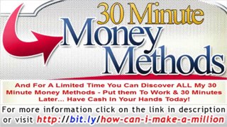 30 Minute Money Methods