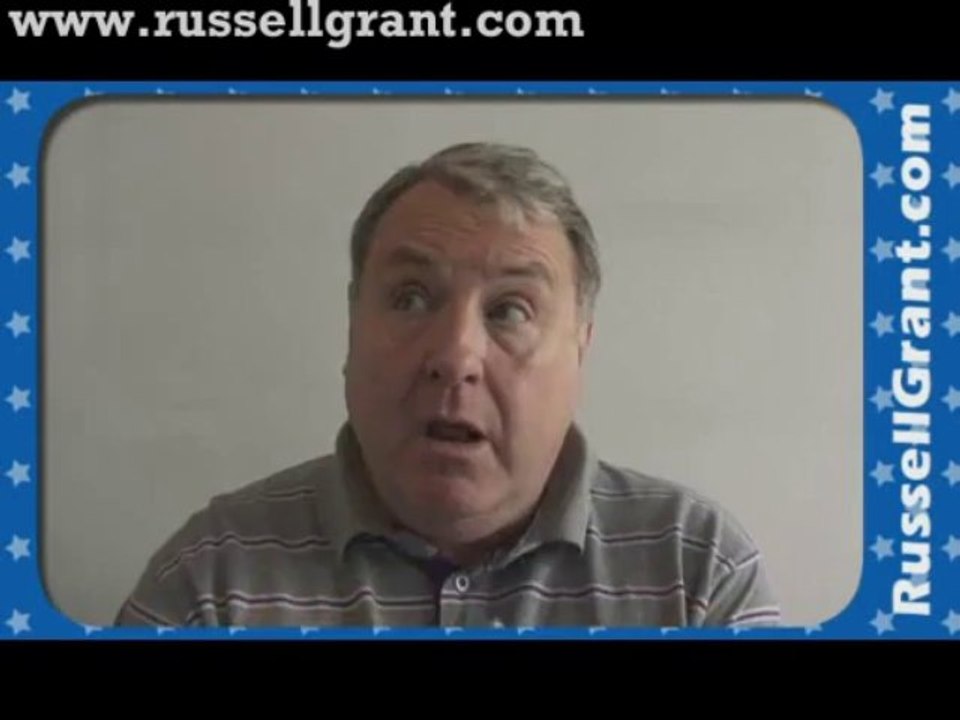 Russell Grant Video Horoscope Pisces October Sunday 6th 2013 www.russellgrant.com