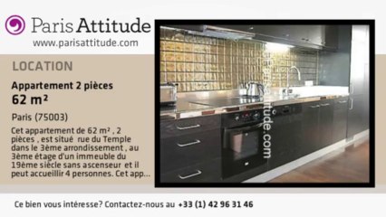 Appartement 1 Chambre à louer - Temple, Paris - Ref. 5866