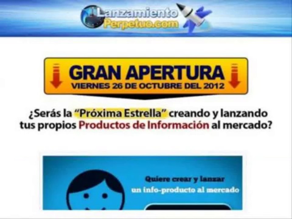 Proyecto Lanzamiento Perpetuo   50% Comision 