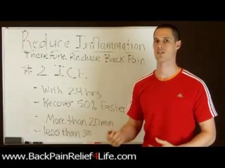 Back Pain Relief4Life REDUCE INFLAMMATION # 2