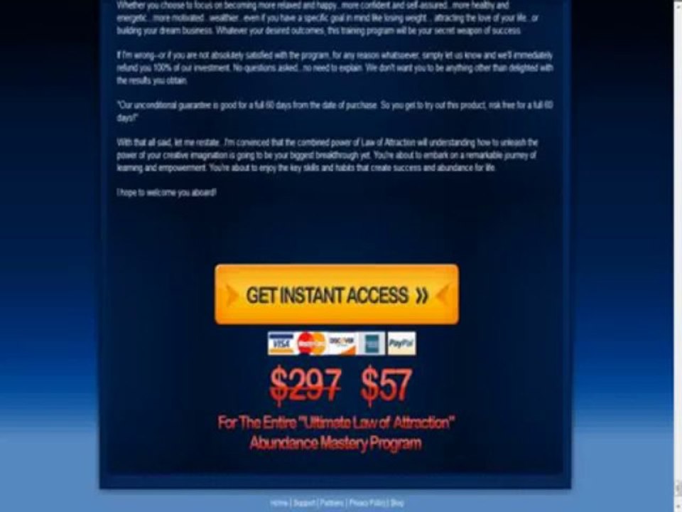 Ultimate Abundance   Law Of Attraction Breakthrough Product