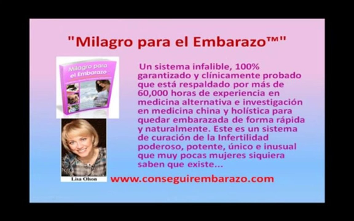 COMO QUEDAR EMBARAZADA EN 60 DIAS O MENOS