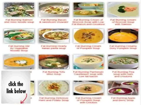 Soup Diet Recipes | Fat Burning Soup Recipes