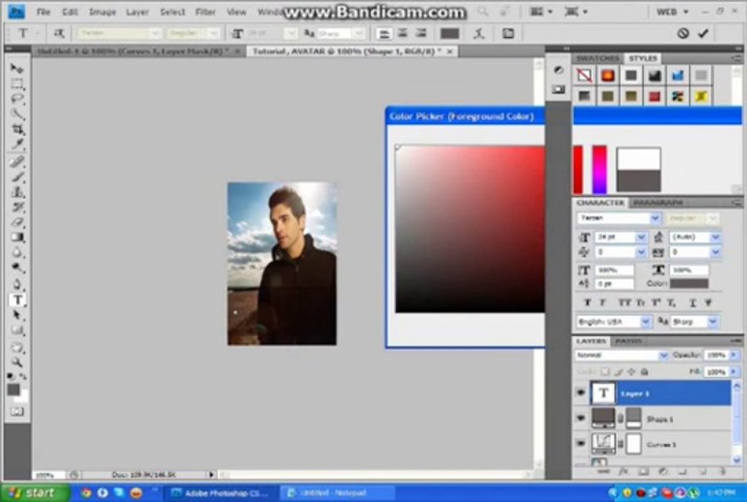 Tutoriale GFX - #1 Cum faci un Avatar in PhotoShop , simplu si usor 