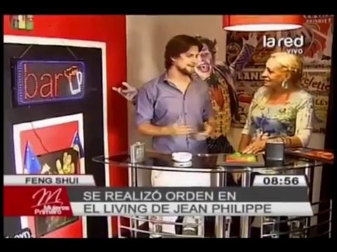 Fátima realizó una asesoría basada en el Feng Shui al hogar de Jean Phillipe Cretton