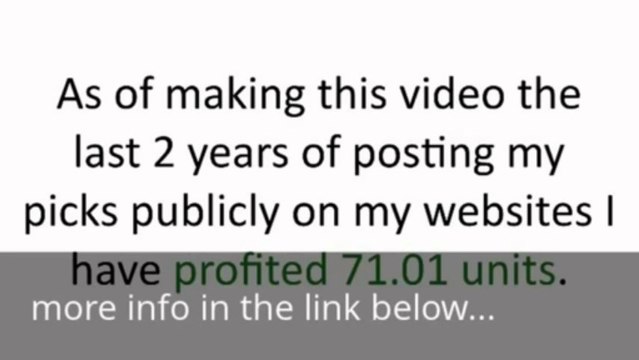 Winning NFL betting picks from an expert football handicapper wagering on sports games 1