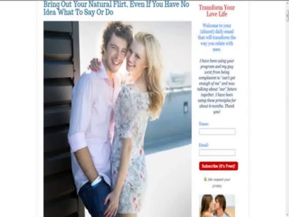 Secrets Of Flirting With Men   And   Man Mistake Eraser (view mobile)