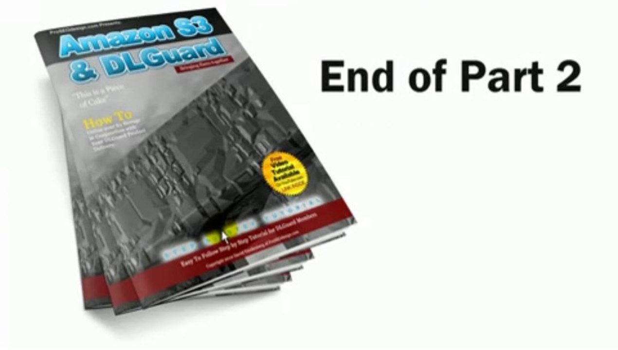 How To Use Amazon S3 & DLGuard Together - Part 2