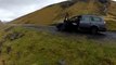 Art of flying relaxing DJI Phantom UFO over the lonely island ( Faroe Islands ) 006