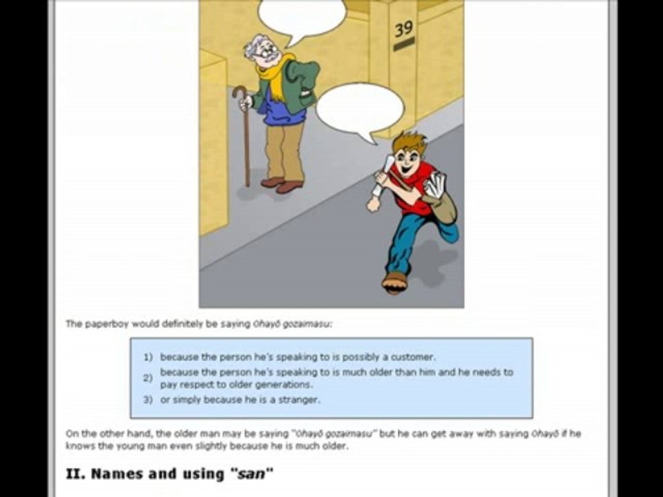 Rocket Japanese Free Lessons Day 2