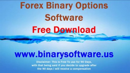 Forex Binary Options Software Free Download - Best Binary Options Signal software