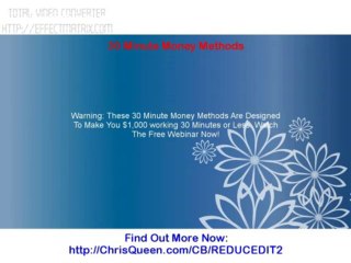 30 Minute Money Methods