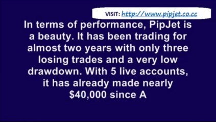 PIPjet Forex Robot Full Review
