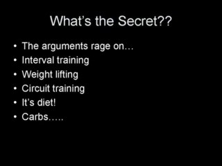 Fat Loss Secret Revealed