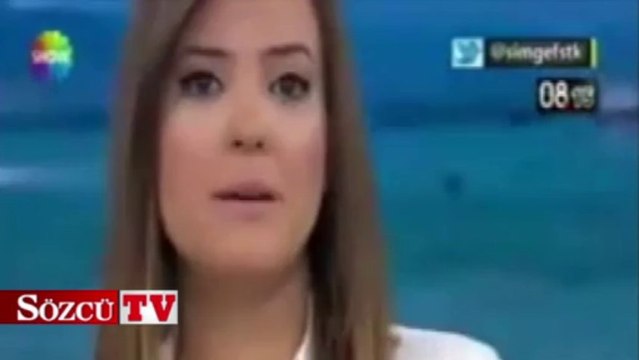 Canlı yayında hüngür hüngür ağladı