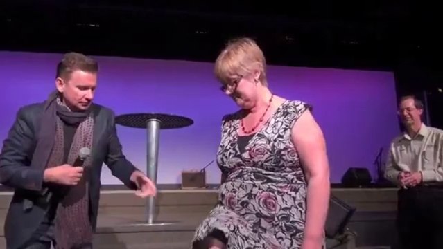 Painful hip sciatica miracle healing - John Mellor Healing Evangelist