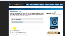Replacing a Lost License Key For PC HealthBoost