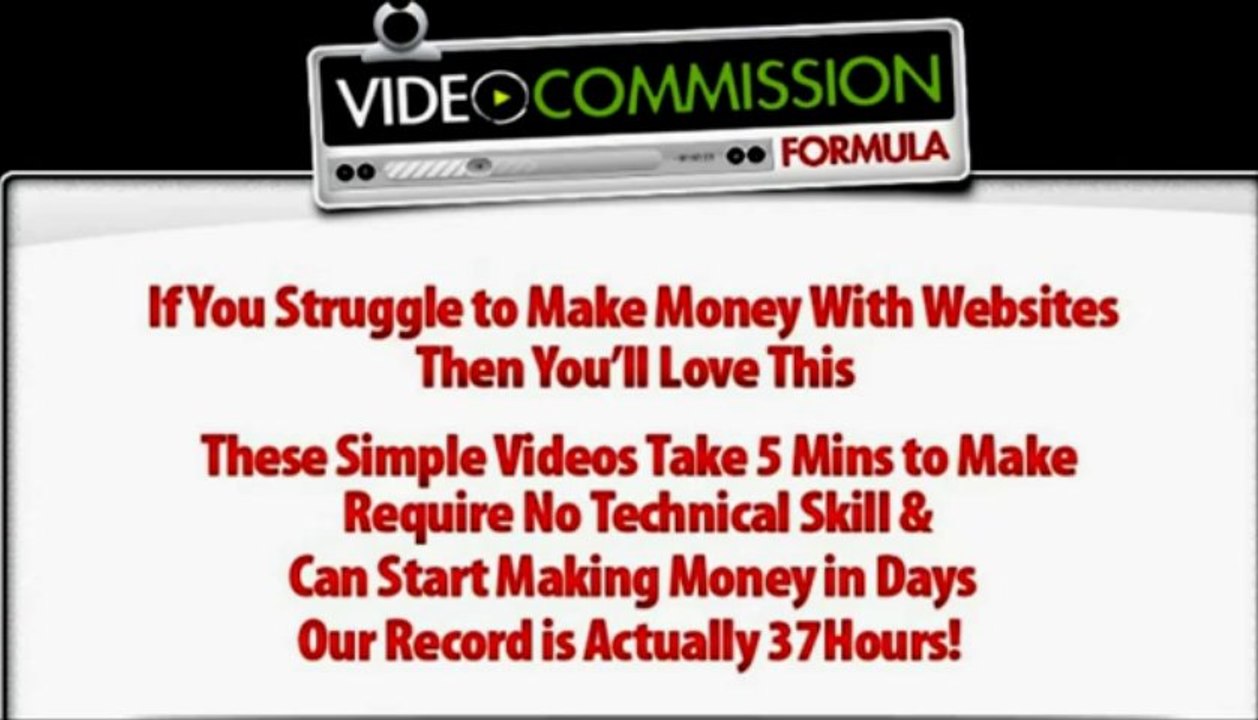 Video Commission Formula