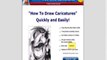 Learn To Draw Caricatures! Cartoon