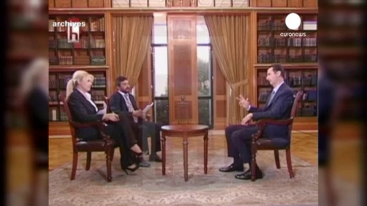 Al Asad descarta negociar con los rebeldes y propone a...