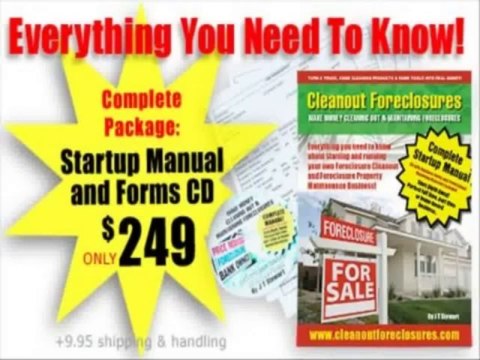 Profit From Cleaning Out Foreclosures (Download)