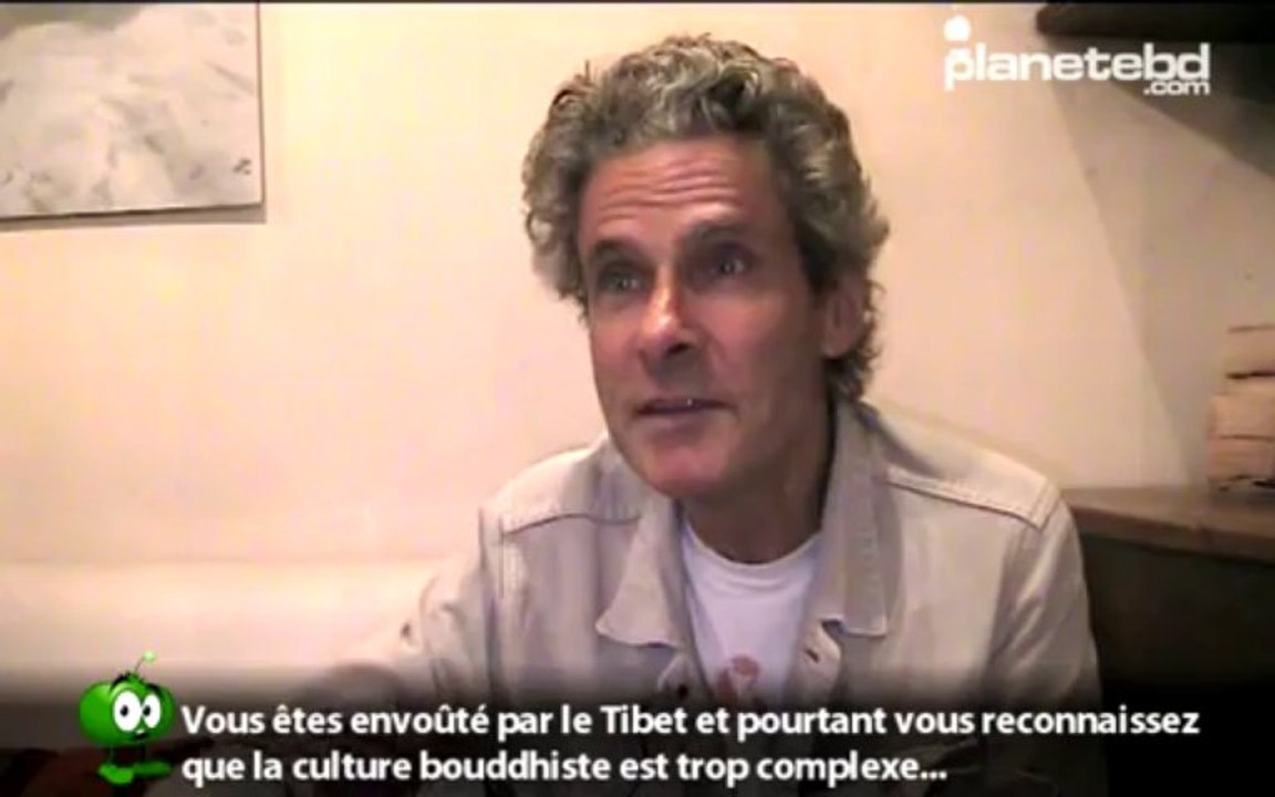 Bernard Cosey en interview pour planetebd.com