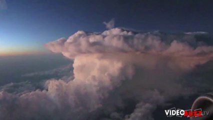 Un orage vu du ciel !
