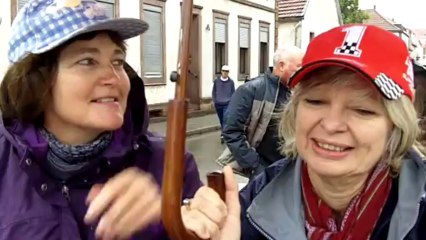 A Haguenau, deux spectatrices découvrent devant l'objectif de francebleu.fr que Loeb a abandonné