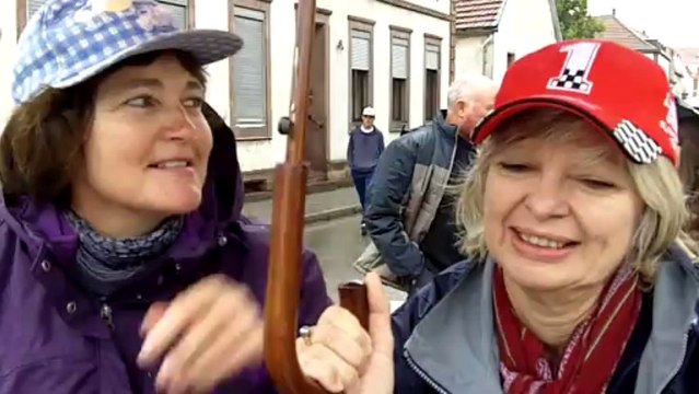 A Haguenau, deux spectatrices découvrent devant l'objectif de francebleu.fr que Loeb a abandonné