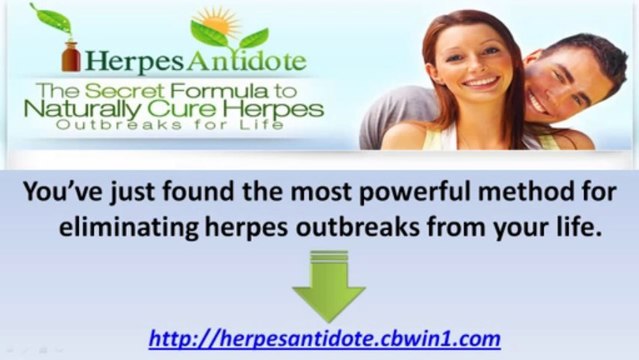 Cure Herpes Naturally - Herpes Antidote Easy Method