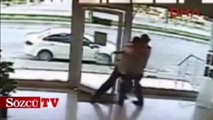 Güvenlik görevlisi soygunu böyle önledi
