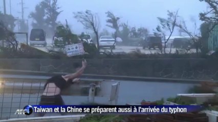 Japon: le typhon Fitow s'approche d'Okinawa