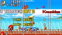 Sonic Advance - Knuckles : Neo Green Hill Zone Act 2