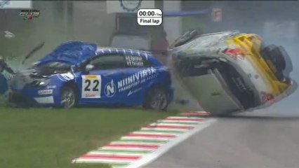 Seat Ibiza Cup 2013 Monza Race 1 Big Crash