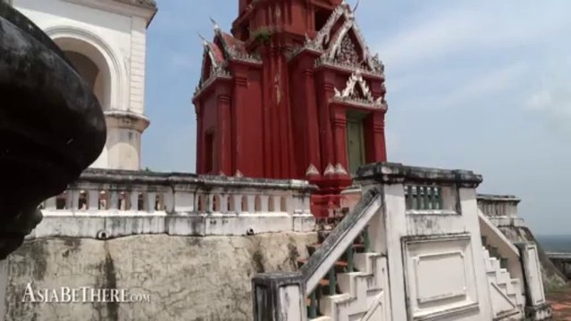 Red Prang at Phra Nakhon Khiri Historical Park Phetchaburi