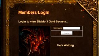 Diablo 3 Gold Secrets!