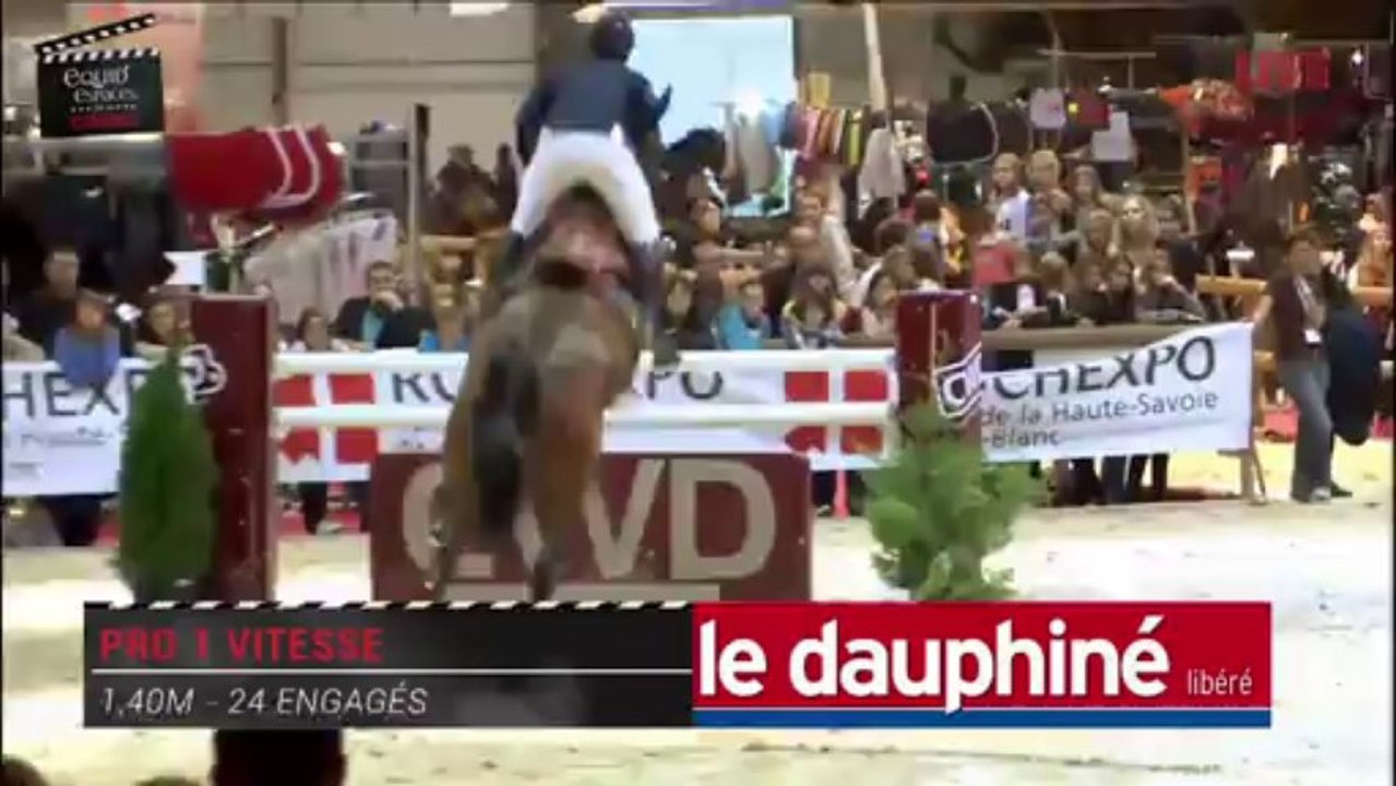 CSO Pro1 Vitesse samedi – Equid Espaces 2013 – La passion du Cheval à La Roche sur Foron